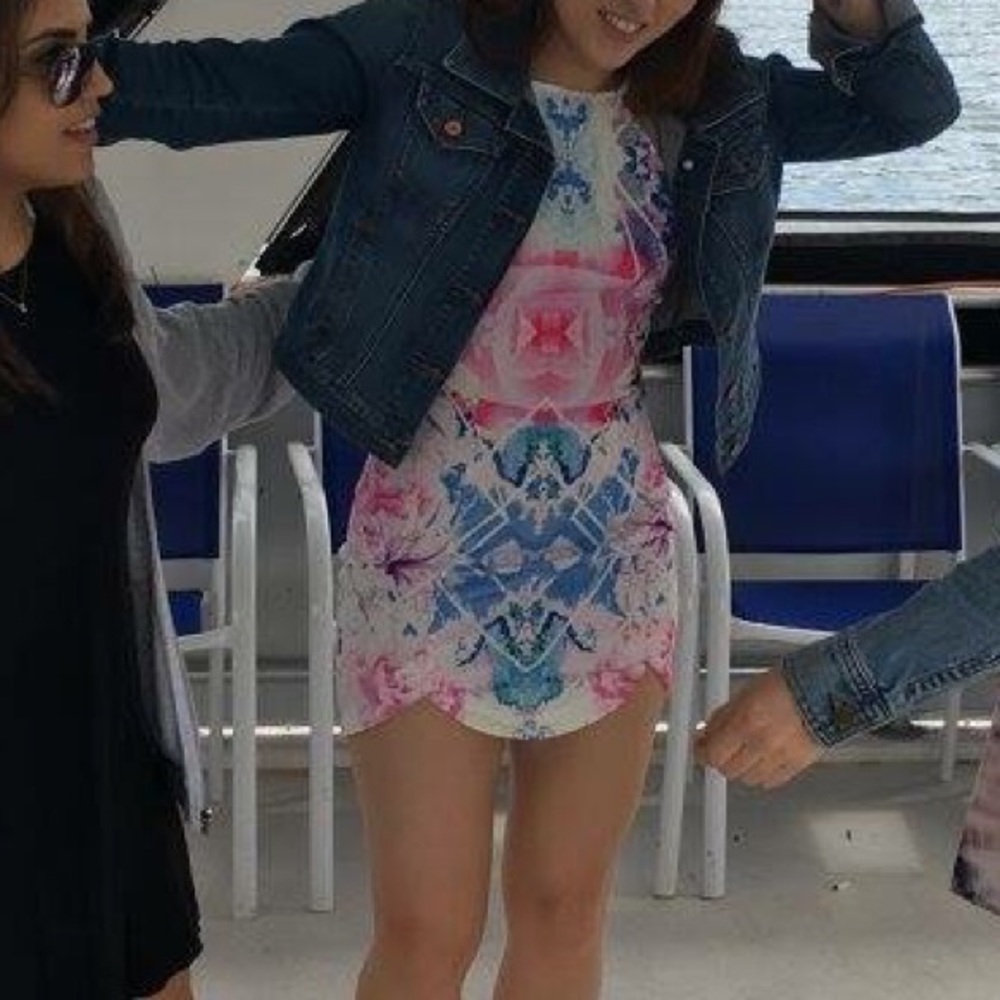 Geometric body con dress